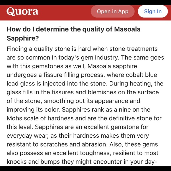 💙GORGEOUS GENUINE SAPPHIRE RING🎉 - Picture 8 of 9